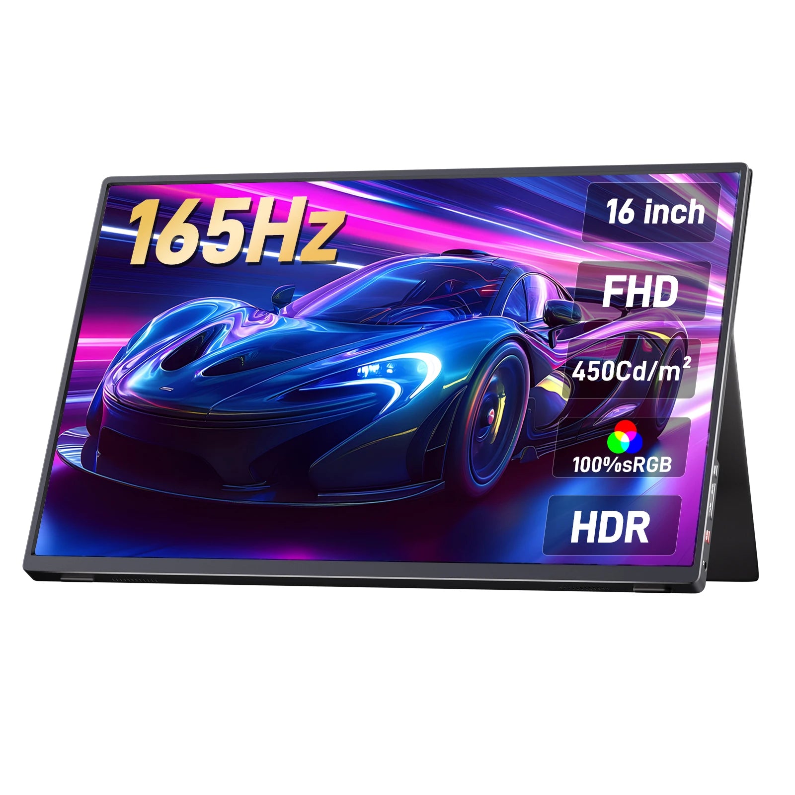 M-Tech Pro 16" Gaming Portable Monitor (165Hz, 2.5K)